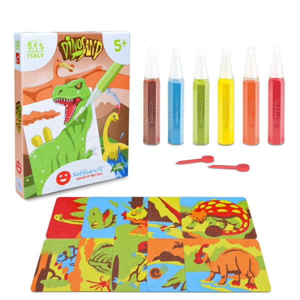 Obrázek Pískové malování - Země dinosaurů