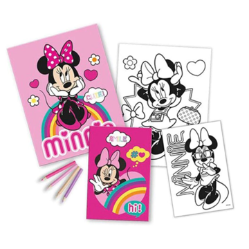 Obrázek Minnie: Omalovánky s pastelkami